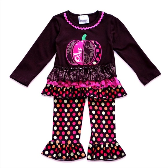 Other - 🎃Just In 🎃Pumpkin Ruffle 2 Piece Set